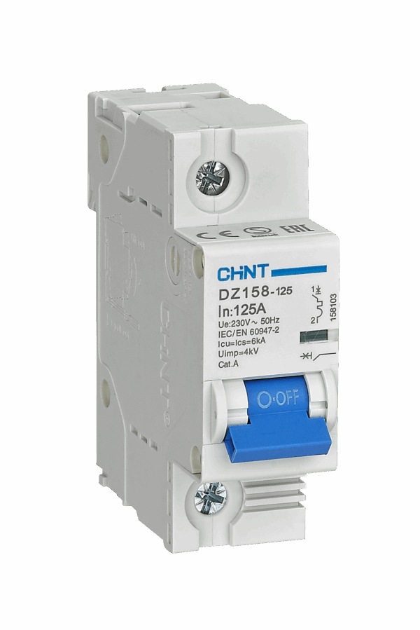 Disjoncteur modulaire 80A....125A - DZ158