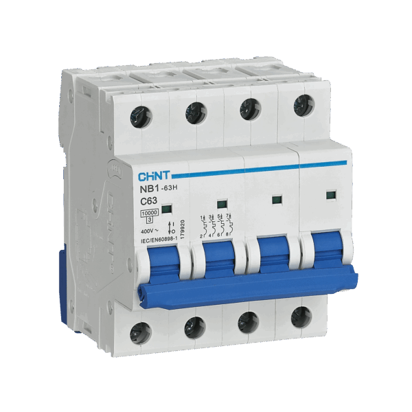Disjoncteurs modulaires NB1-63H