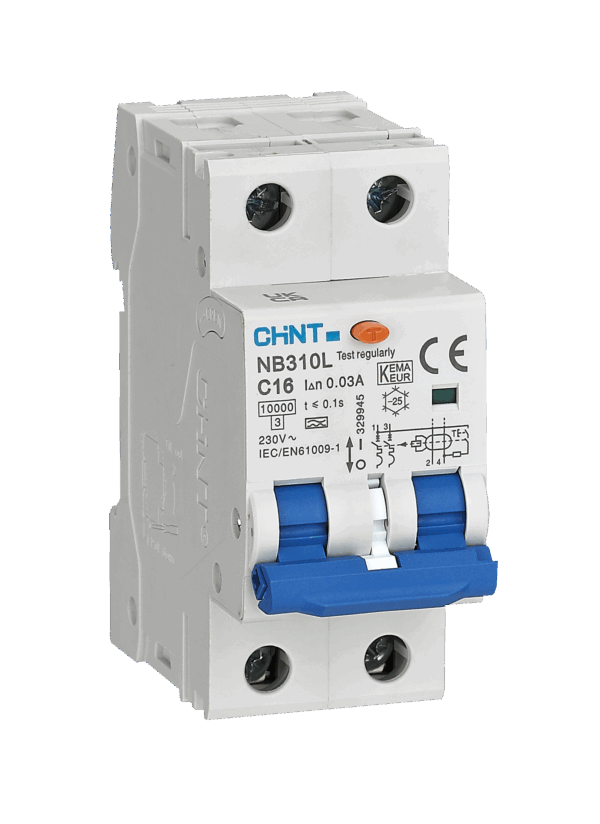 Disjoncteur différentiel NB310L (3PN) avec protection contre les surintensités (magnétique)