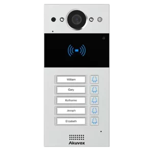 plaque de rue visiophone 4 boutons WiFi IP65 Tunisie BTMT Electric