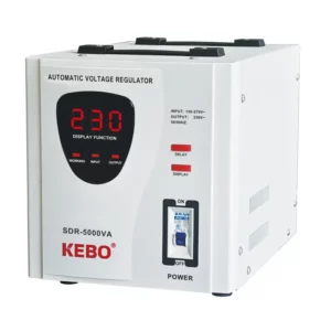 régulateur tension 5 kVA monophasé SDR-5000VA Tunisie BTMT Electric