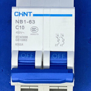 DISJONCTEUR MODULAIRE 2P C10 6KA CHINT