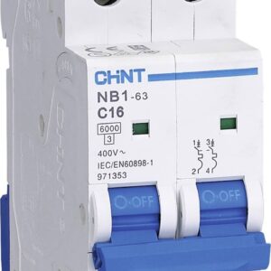 DISJONCTEUR NBH8-40H 1P+N C16 6KA CHINT