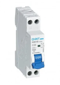 DISJONCTEUR NBH8-40H 1P+N C20 6KA CHINT