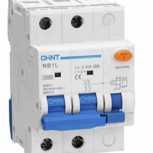 DISJONCTEUR DIFFRENTIEL NB1L-40 2P C20 30mA AC 6KA CHINT