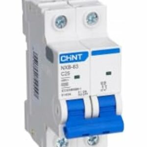 DISJONCTEUR MODULAIRE 2P C25 6KA CHINT