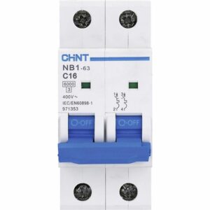 DISJONCTEUR MODUAIRE 2P C16 6KA CHINT