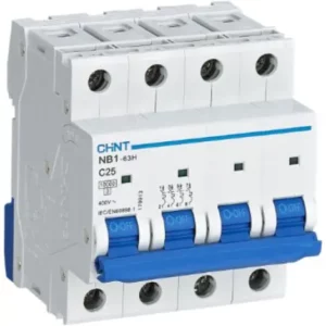 disjoncteur différentiel 4P C25 30mA Chint Tunisie BTMT Electric