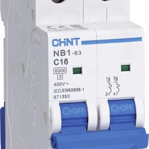disjoncteur modulaire C16 6kA Chint NBH8 Tunisie BTMT Electric