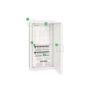 tableau électrique encastré rack 400x750 P125 Quiterios BTMT Electric Tunisie
