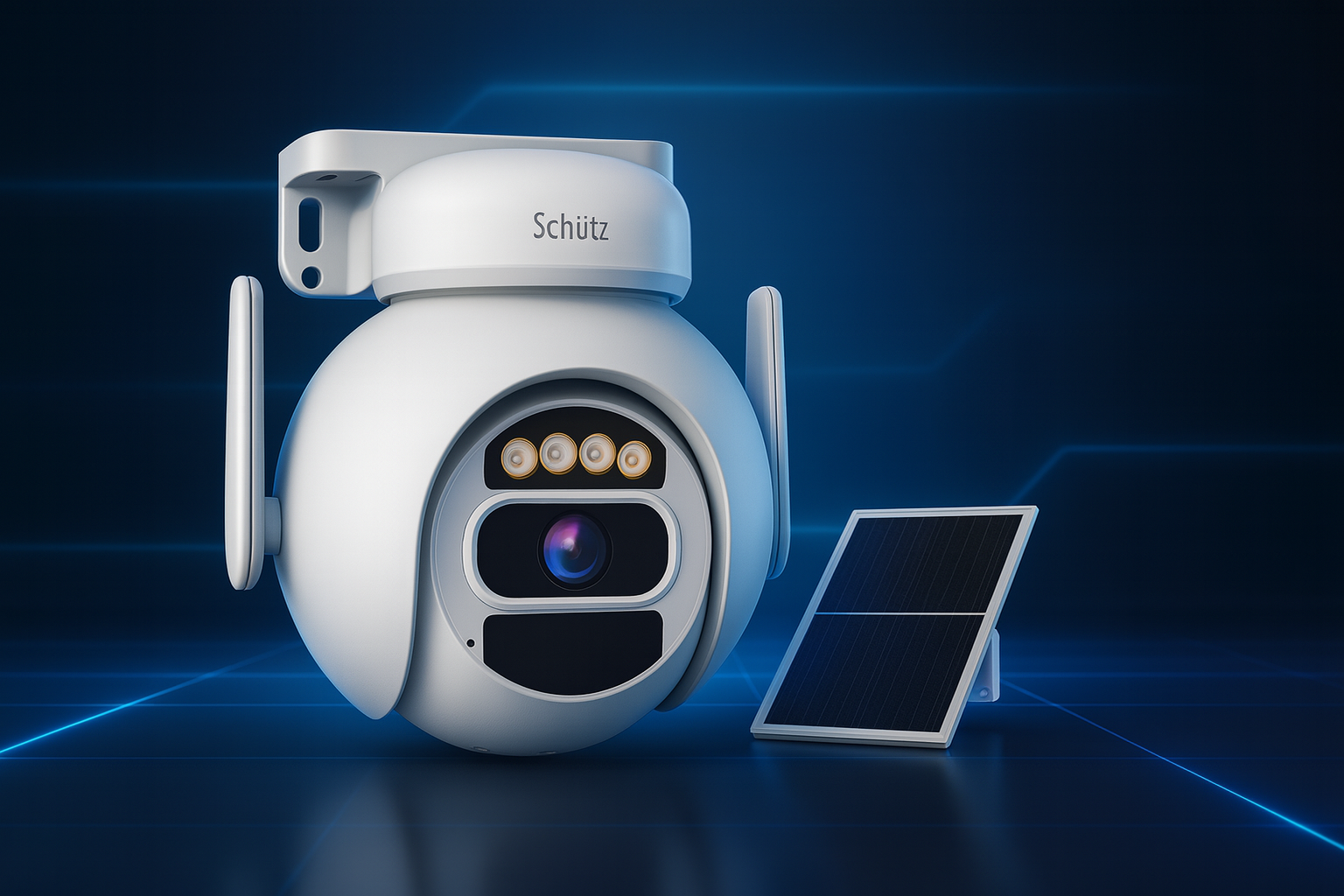 Caméra intelligente SH-GIC-WSP – Sécurité connectée et performance 4MP Ultra HD