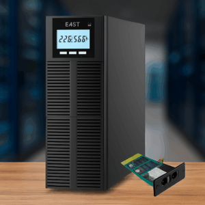Onduleur EAST On-Line Monophasé Tour EA910 – 10 kVA / 9000 W avec SNMP