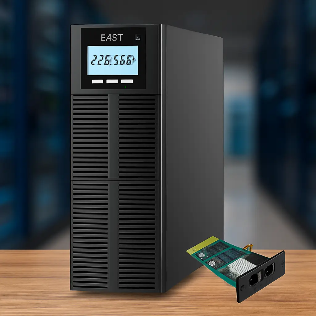 onduleur SNMP 10 kVA EA910 tour Tunisie BTMT Electric