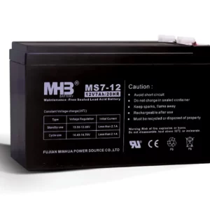 batterie MBH 12V 7Ah rechargeable UPS alarme