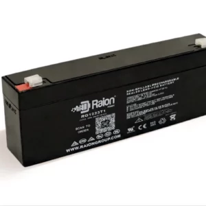 Batterie rechargeable 12V 2.3Ah étanche plomb-acide noire