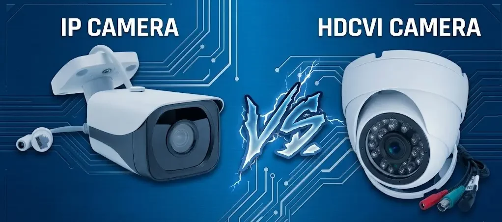 caméra IP vs HDCVI surveillance Tunisie BTMT Electric